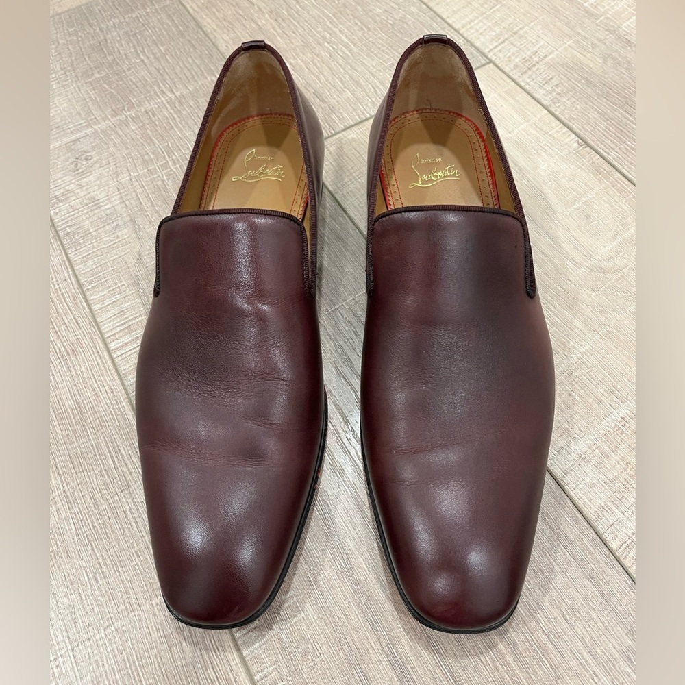 Christian Louboutin Bordeaux Dandelion Loafer 42/9